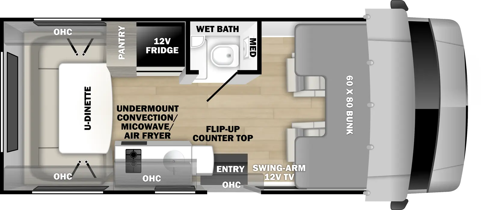 Forester 1951LE Floorplan